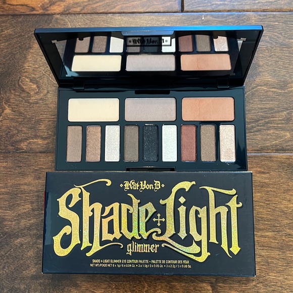 NIB Kat Von D KVD Shade & Light Glimmer Eye & Face Contour Palettes & Light Rare - Picture 4 of 7